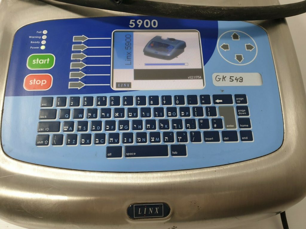 Thiết kế máy in phun Linx 5900 dễ dùng